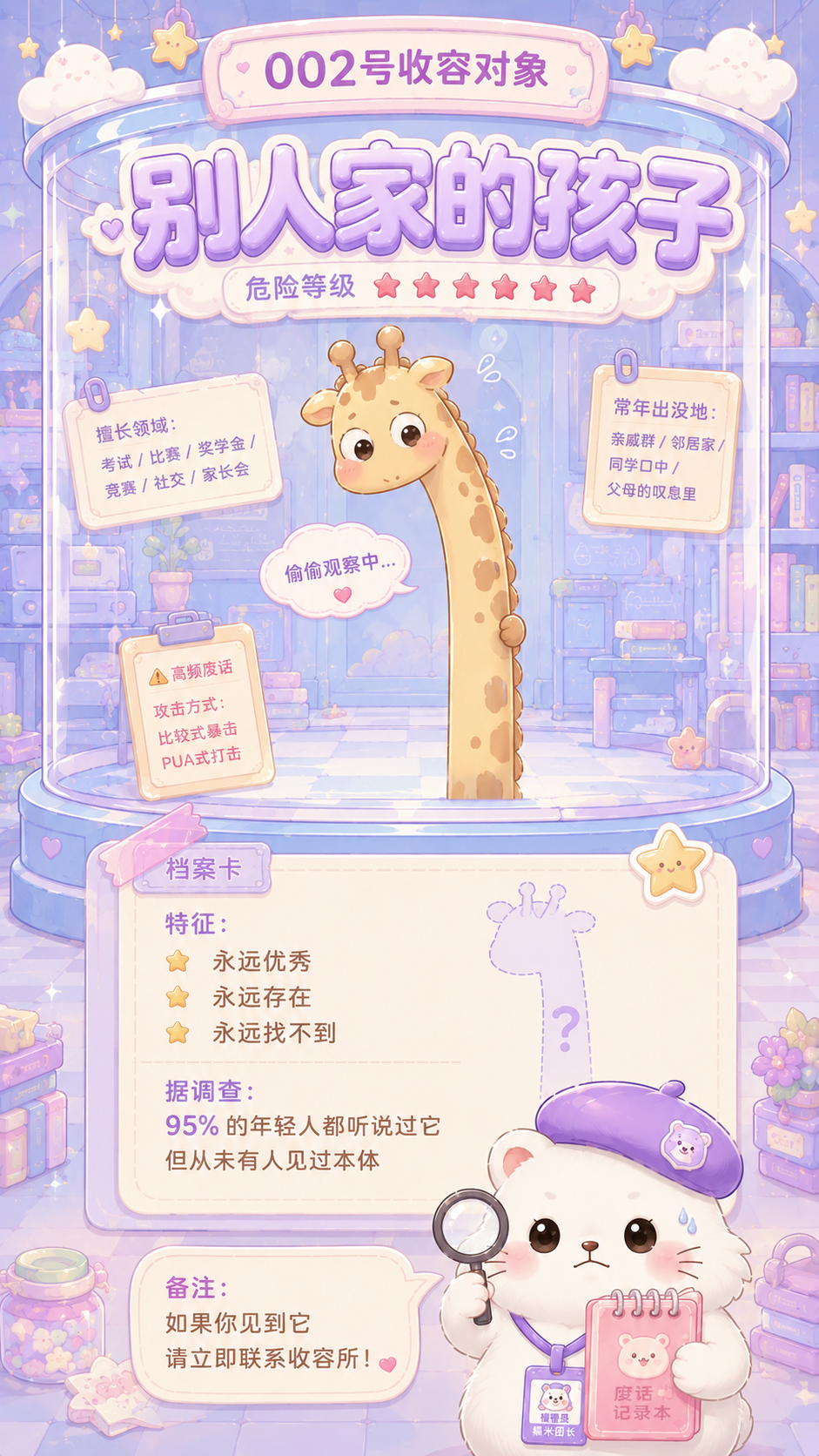 002号收容对象 别人家的孩子